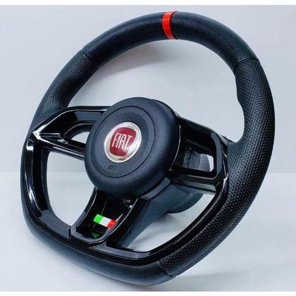Imagem de Volante Esportivo Gti Itália Para Palio 1996 97 98 99 2000 A 2013 + Cubo