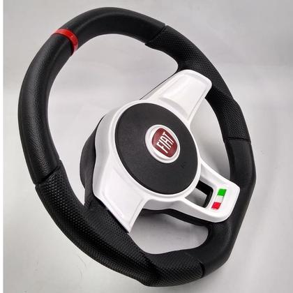 Imagem de Volante Esportivo Itália P/ Palio 1996 97 98 99 2000 A 2013 + Cubo