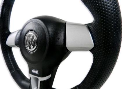 Imagem de Volante Esportivo Jetta Grafite Para Caminhão VW 8120