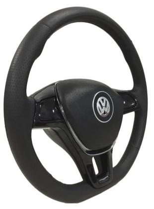Imagem de Volante Esportivo Novo Golf Preto Gol Parati Saveiro Voyage G6 G5 Fox