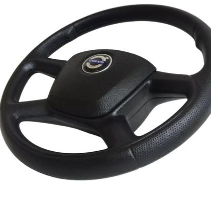 Imagem de Volante Esportivo Texturizado 40cm Caminhão Volvo Nl-10 340