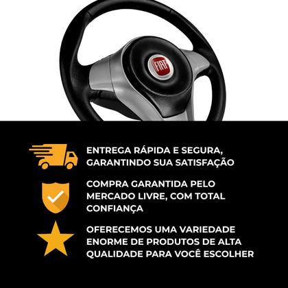 Imagem de Volante Fiat Strada Palio Uno Mille Fire Siena Fiorino Marea