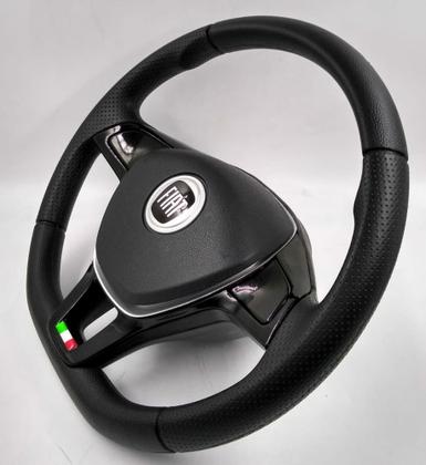 Imagem de Volante Itália Abarth Para Palio de 1996 Até 2014 C/ o Cubo