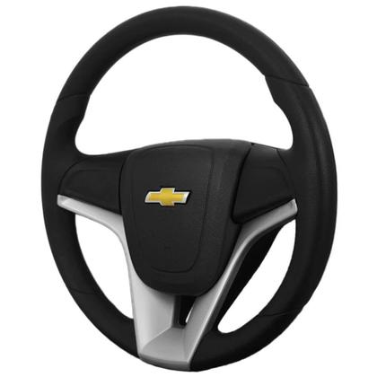 Imagem de Volante Original Astra Meriva Montana Zafira Corsa 98 a 2017 Prata Com Cubo