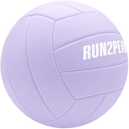 Imagem de Voleibol RUN2PEAK Tamanho 5 Soft PU Pastel Roxo 21 cm