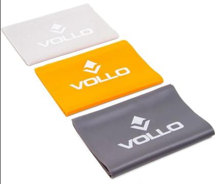 Imagem de Vollo vls3204 kit com 3 faixas elasticas theraband