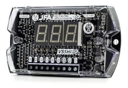 Imagem de Voltímetro Digital JFA VS5HI Alta e Baixa Voltagem com Sequenciador de Comando