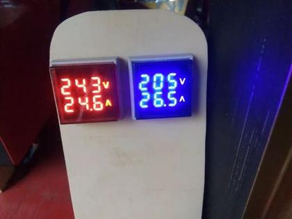 Imagem de Voltímetro e Amperímetro Digital 100A 50-500V Snetec SVQ2-22