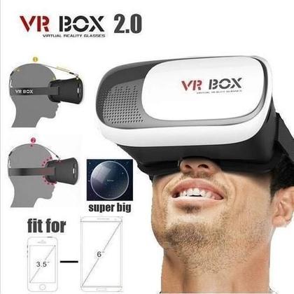Imagem de Vr Box Realidade Virtual 3D Com Controle Bluetooth V