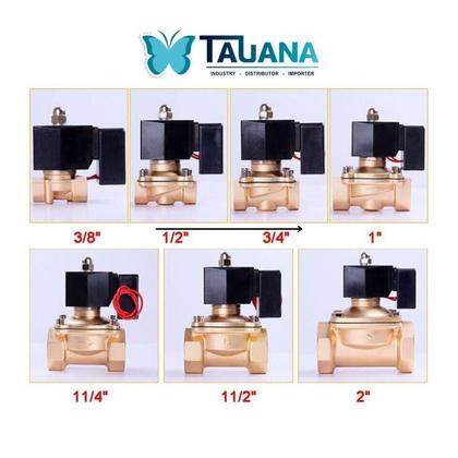 Imagem de Vs3513Ba12 Válvula Solenoide 2 Vias 1.1/2 Polegadas Ar Água