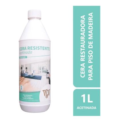 Imagem de W&ampW CERA RESISTENTE MADEIRA - ACETINADA - 1L