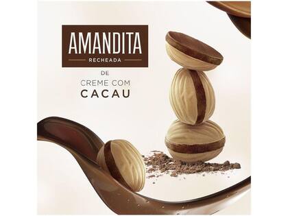 Imagem de Wafer Recheado Chocolate Amandita 200g