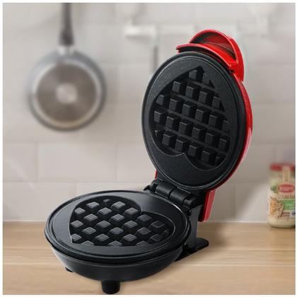 Imagem de waffle maker Fabricante De Pão Doméstica Pancake Mini Bolo Assando Cafeteira