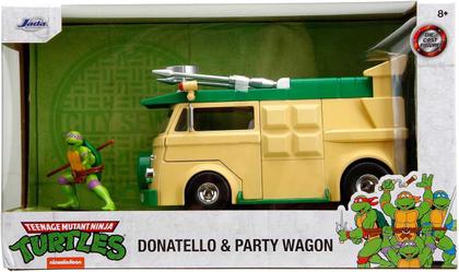 Imagem de Wagon Party Tartarugas Ninja Com Figura Donatello Jada 1/24