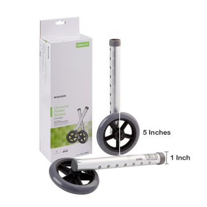 Imagem de Walker Wheels McKesson Universal Ajustável de 5 polegadas, 1 par