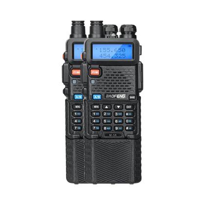 Imagem de Walkie Talkie Baofeng UV-5R/M5R de Longo Alcance - Bateria 3800mAh - AM/FM/Ham