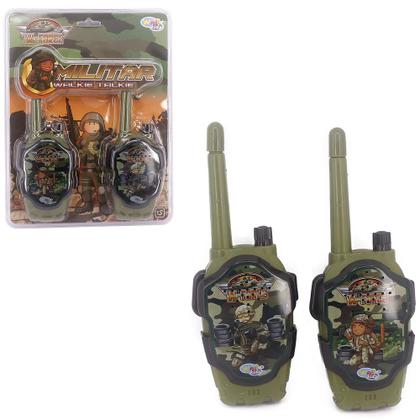 Imagem de Walkie Talkie Camuflado Militar Infantil