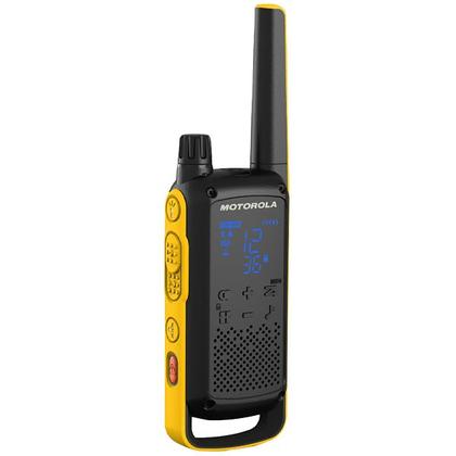 Imagem de Walkie Talkie Ie Motorola Talkabout T470 35 Milhas/56 KM Bivolt - Preto/Amarelo