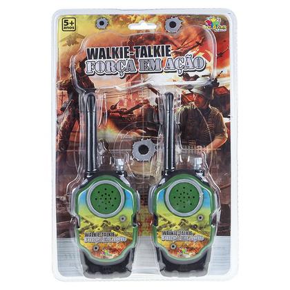 Imagem de Walkie Talkie Infantil Rádio Comunicador Brinquedo Força em Ação