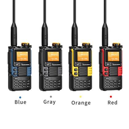 Imagem de Walkie-Talkie QUANSHENG UVK5 (99) AM/FM/DTMF 200CH com azul NOAA