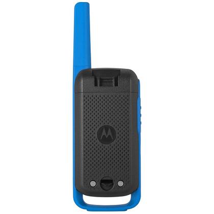 Imagem de Walkie Talkie Talkie Motorola T-270 - 40 KM - 22 Canais - Preto e Azul