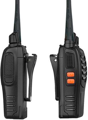 Imagem de Walkie Talkies BAOFENG bf-888s UHF de longo alcance, pacote com 4 unidades com acc