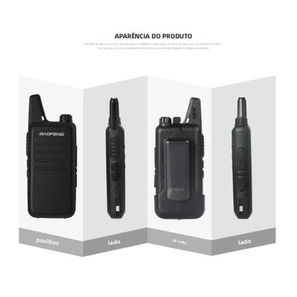 Imagem de Walkie Talkies Infantis Baofeng VT-C2 - 2 Unidades, 2 Watts, para Caminhadas