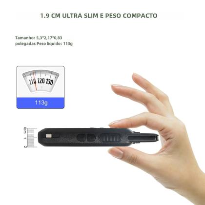 Imagem de Walkie Talkies Infantis Baofeng VT-C2 - 2 Unidades, 2 Watts, para Caminhadas