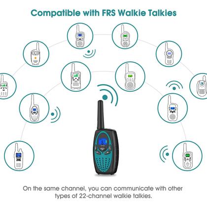 Imagem de Walkie Talkies Topsung M880 de longo alcance para adultos com LCD