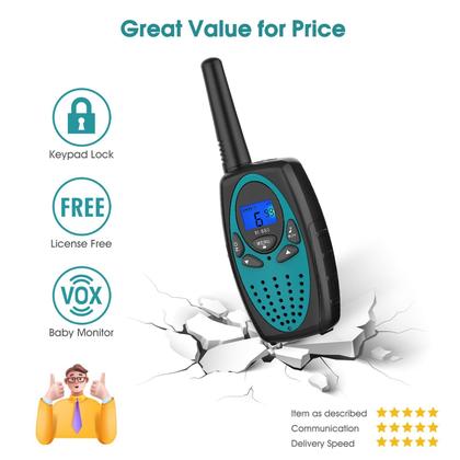 Imagem de Walkie Talkies Topsung M880 de longo alcance para adultos com LCD