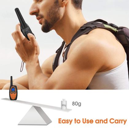 Imagem de Walkie Talkies Topsung M880 de longo alcance para adultos com LCD