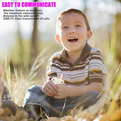 Imagem de Walkie Talkies Unicórnio para Meninas - Pacote com 2 - Brinquedo para Crianças de 3 a 10 Anos