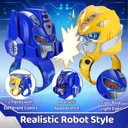 Imagem de Walkie Talkies Vvinca Robot para crianças de 3 a 12 anos, pacote com 2