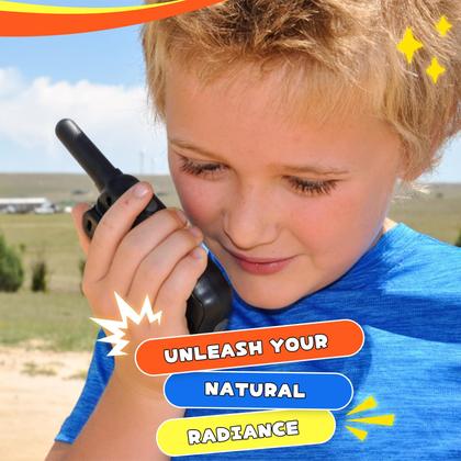 Imagem de Walkie Talkies Wishouse M8 recarregável para crianças, pacote com 4