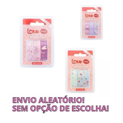 Imagem de Washi Tape Love 3M Blister 3 Unidades - Molin