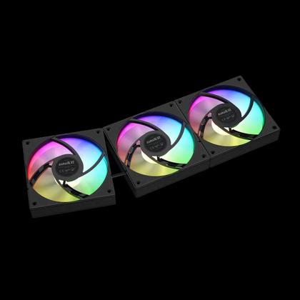 Imagem de Water Cooler 360mm Gamdias Aura Gl 360 V2 Rgb Preto