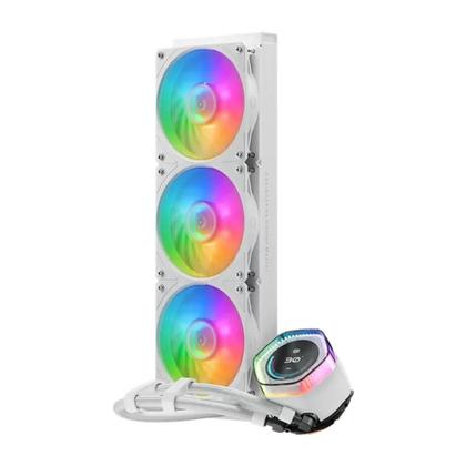 Imagem de Water Cooler Cooler Master MasterLiquid 360 ION, Fans 120 mm, Intel, AMD, 3 Fans, ARGB, Branco