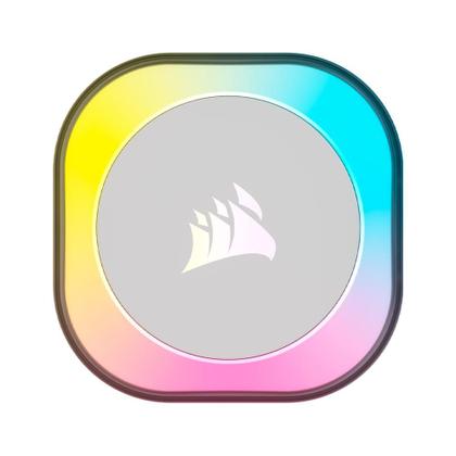 Imagem de Water Cooler Corsair Icue LINK H100I RGB White Aio 240MM P/ INTEL/AMD RGB Branco - CW-9061005-WW