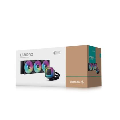 Imagem de Water cooler deepcool le360 v2 argb 360mm amd/intel preto - r-le360-bkammc-g-2