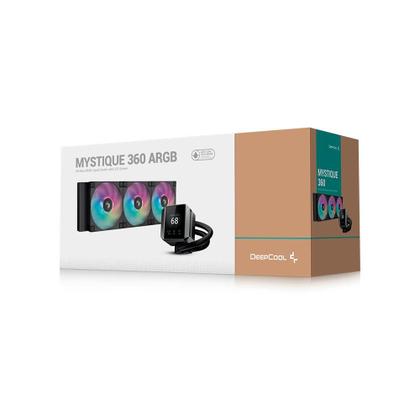 Imagem de Water Cooler Deepcool Mystique 360mm ARGB Com Display Preto