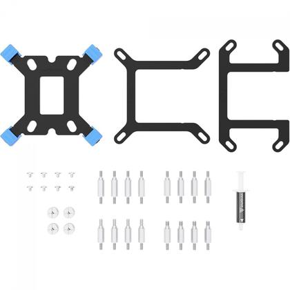 Imagem de Water Cooler Gamdias Chione E4-240 WH, ARGB, 240mm, Display Digital, Intel-AMD, White
