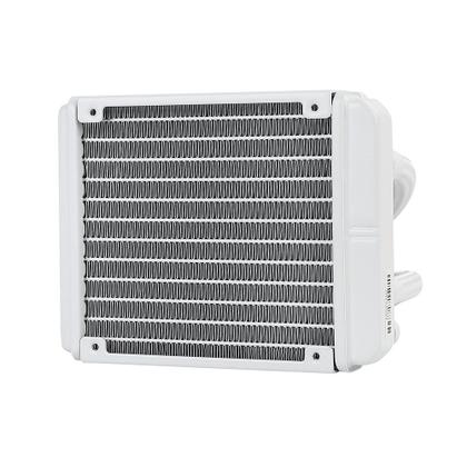 Imagem de Water Cooler Gamer Rise Mode Frost, ARGB Rainbow, 120mm, AMD e Intel, Branco - RM-WCZ-01-RBW