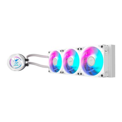 Imagem de Water Cooler Gigabyte Aorus 360 ICE, RGB, 360mm, AMD/Intel, Branco - GP-AORUS WATERFORCE II 360 ICE