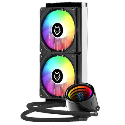 Imagem de Water Cooler Husky Glacier, Iluminação ARGB, 240mm, AMD e Intel, Preto - HWT600PT