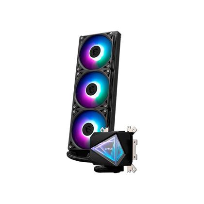 Imagem de Water Cooler MSI MAG Coreliquid I360, ARGB, 360mm, Intel e AMD, Preto - MAG CORELIQUID I360