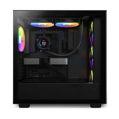 Imagem de Water Cooler NZXT Kraken Elite RGB 280mm Display LCD - RL-KR28E-B1 Preto