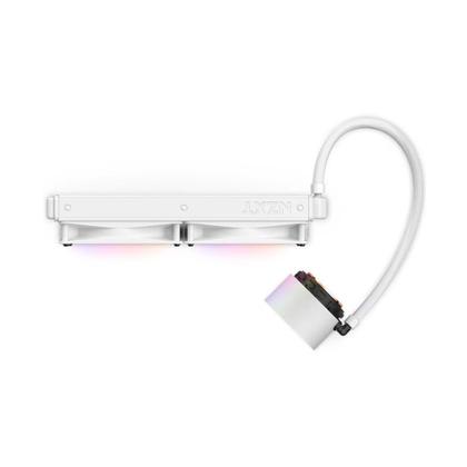 Imagem de Water Cooler NZXT Kraken Elite RGB 280mm Display LCD - RL-KR28E-W1 Branco