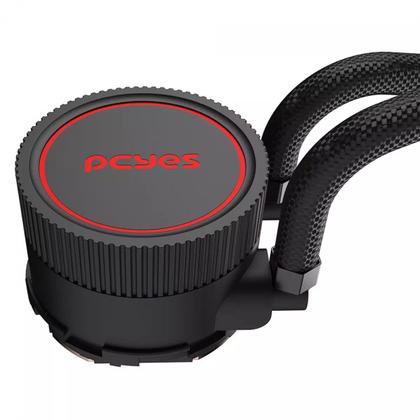 Imagem de Water Cooler PCYES Sangue Frio 3 Black Vulcan, 240mm, Intel-AMD, Preto