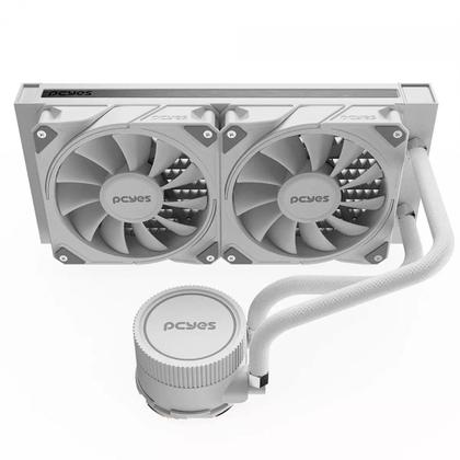 Imagem de Water Cooler PCYES Sangue Frio 3 White Ghost, 240mm, Intel-AMD, Branco, WCSF3240WGBR