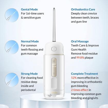 Imagem de Water Flosser bido A30 Pro Green portátil sem fio 165 ml